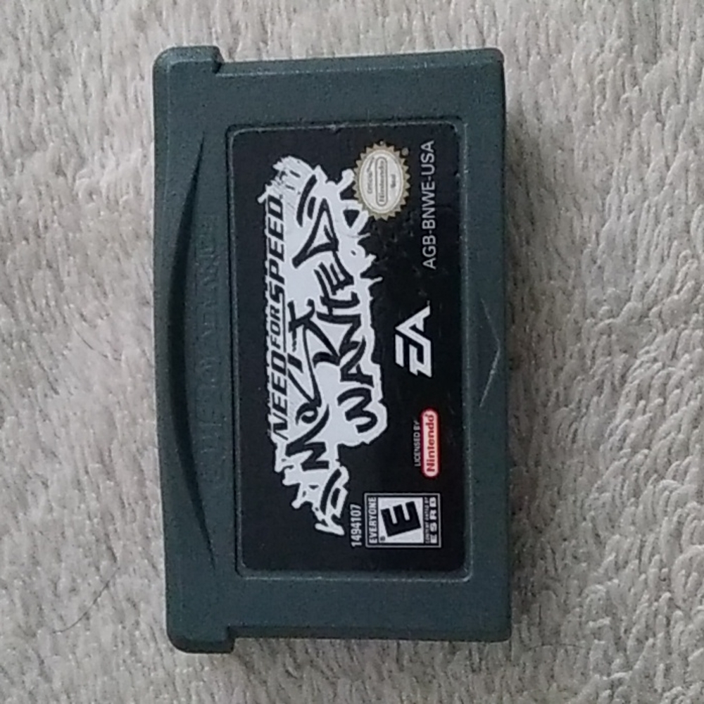 Nintendo Game Boy Advance Need for Speed- Most Wanted